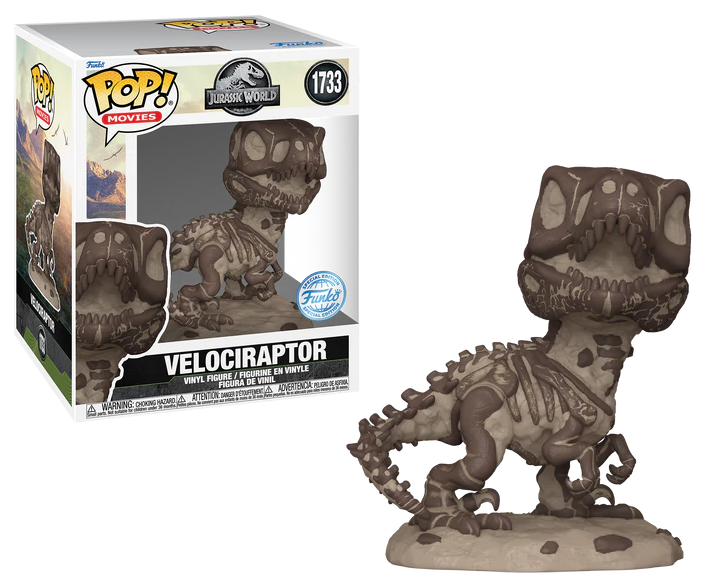 Funko POP 1733 Velociraptor Fossile SE