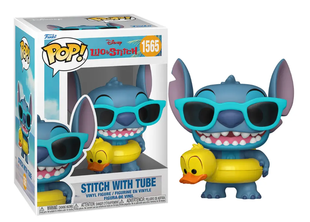 Funko POP 1565 Stitch avec Canard