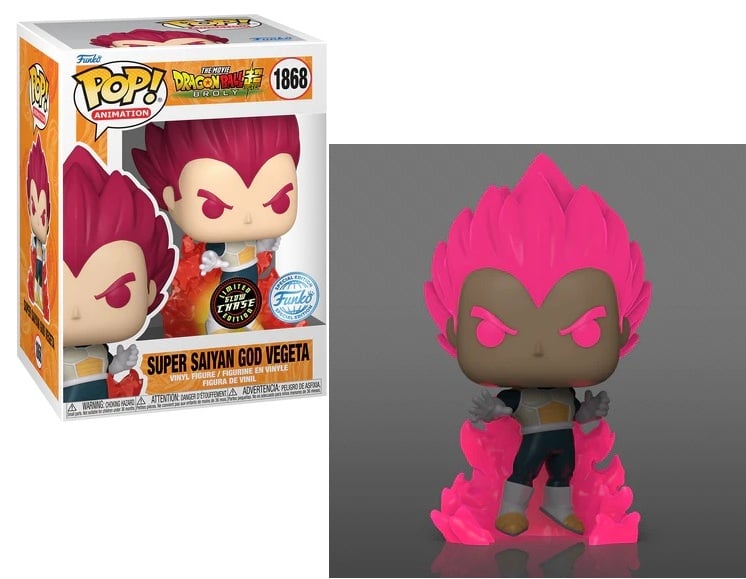 Funko POP 1868 SSG Vegeta SE Chase