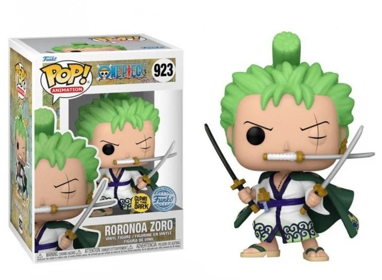 Funko POP 923 Roronoa Zoro GITD SE 