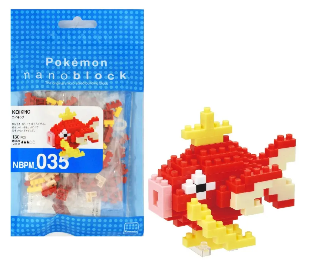POKEMON - Magicarpe - Figurine Nanoblock 10cm 