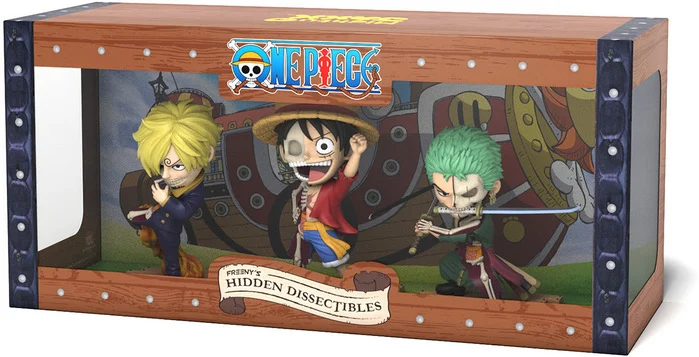 ONE PIECE - Luffy Zoro Sanji - Triple Pack Figurine 