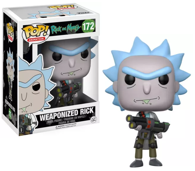 Funko POP 172 Weaponized Rick