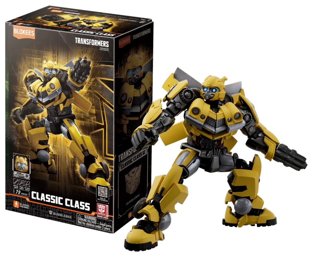 TRANSFORMERS - Bumblebee - Model Kit Classic Class Blokees 