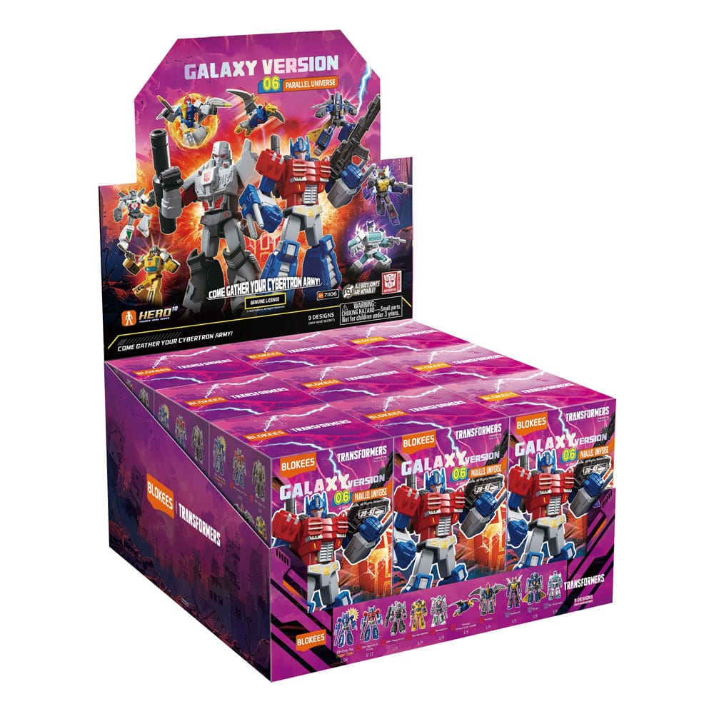 TRANSFORMERS - Galaxy Version 06 - Model Kit Blokees