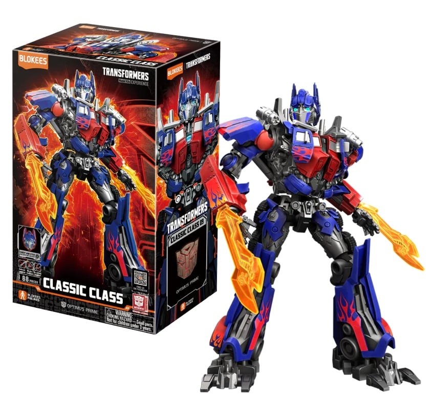 TRANSFORMERS - Optimus Prime "2007" - Model Kit Classic Class Blokees 