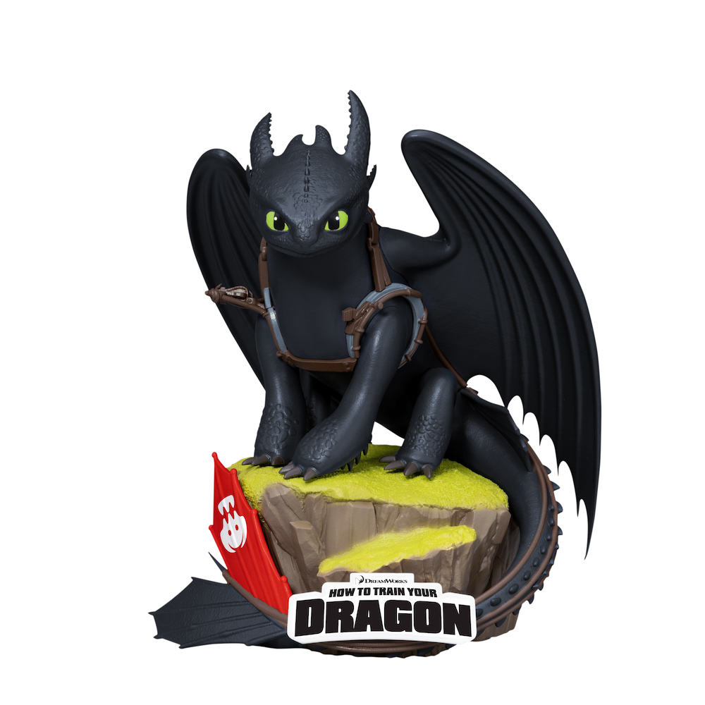DRAGONS - Krokmou - Diorama D-Stage 15cm 