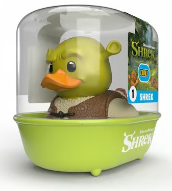 Numskull - TUBBZ Canard de bain - Shrek - Shrek (Première Édition) - 9cm 