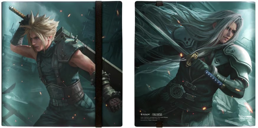Ultra Pro - Magic: The Gathering - Universes Beyond: Final Fantasy - Classeur PRO à 12 pochettes