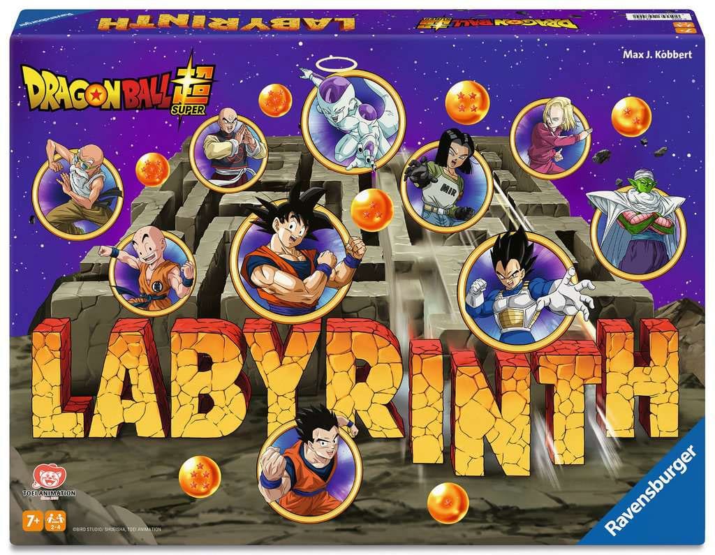 DRAGON BALL SUPER - Jeu de Plateau Labyrinth 