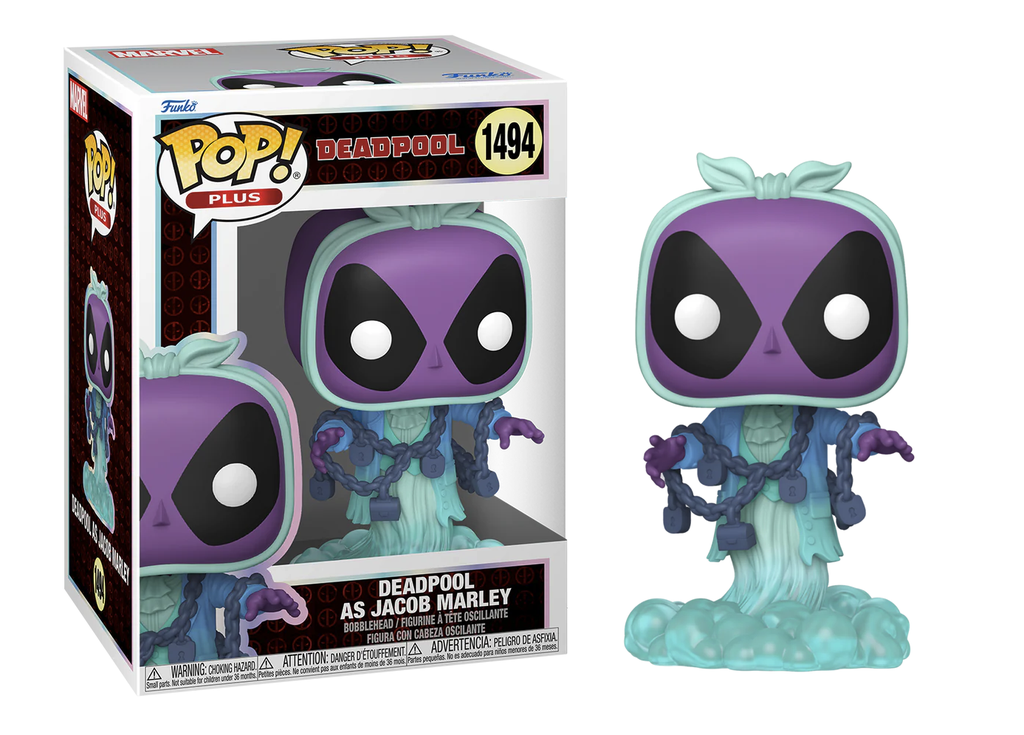 Funko POP 1494 Deadpool As Jacob Marley