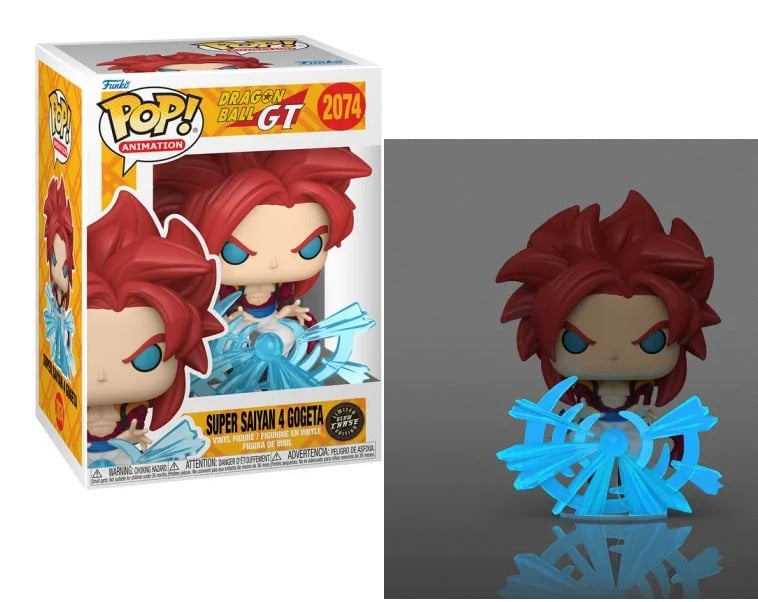 Funko POP 2074 SS4 Gogeta Chase