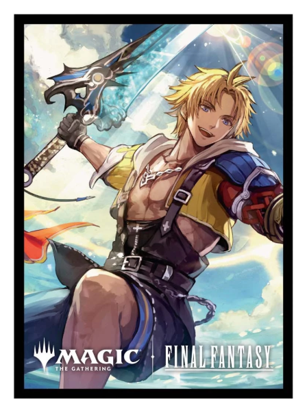 Ultra Pro - Magic: The Gathering - Universes Beyond: Final Fantasy - Matte Deck Sleeves Tidus