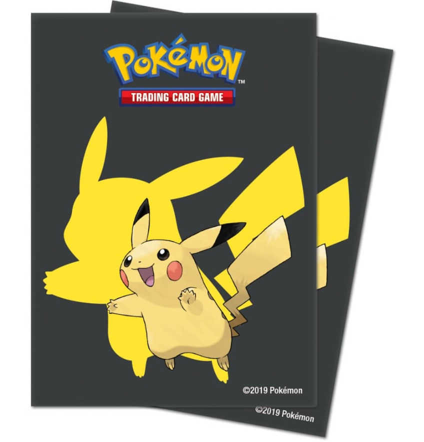 Ultra Pro - Pokémon JCC - Sachet de 65 protèges cartes standard - Pikachu 2019 (63 x 89 mm)