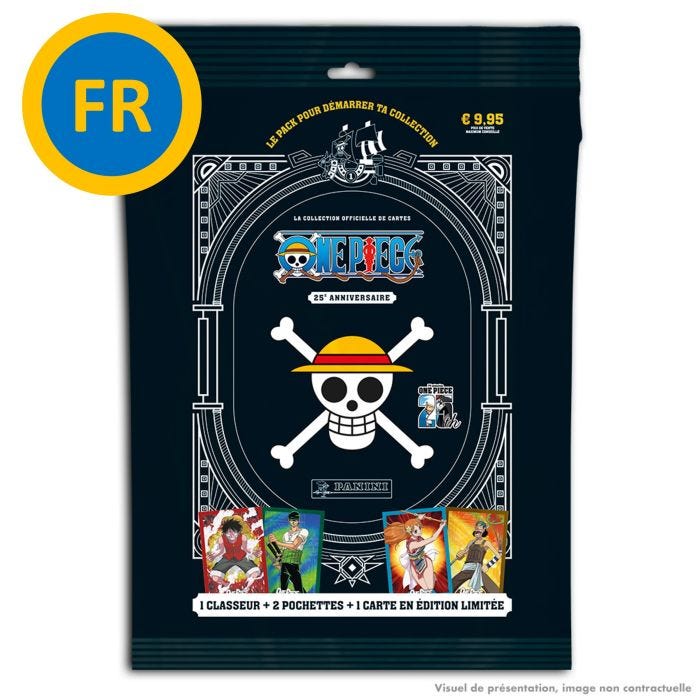 ONE PIECE - Panini Trading cards (1 col + 2 poch + 1 Ed lim.) - FR 