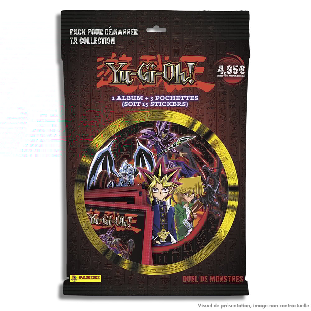 YU-GI-OH! - Panini Starter Pack (1 album + 3 packets) - FR 