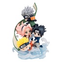 NARUTO SHIPPUDEN - Gather here, Team 7 - Statuette FigUnity 13cm 