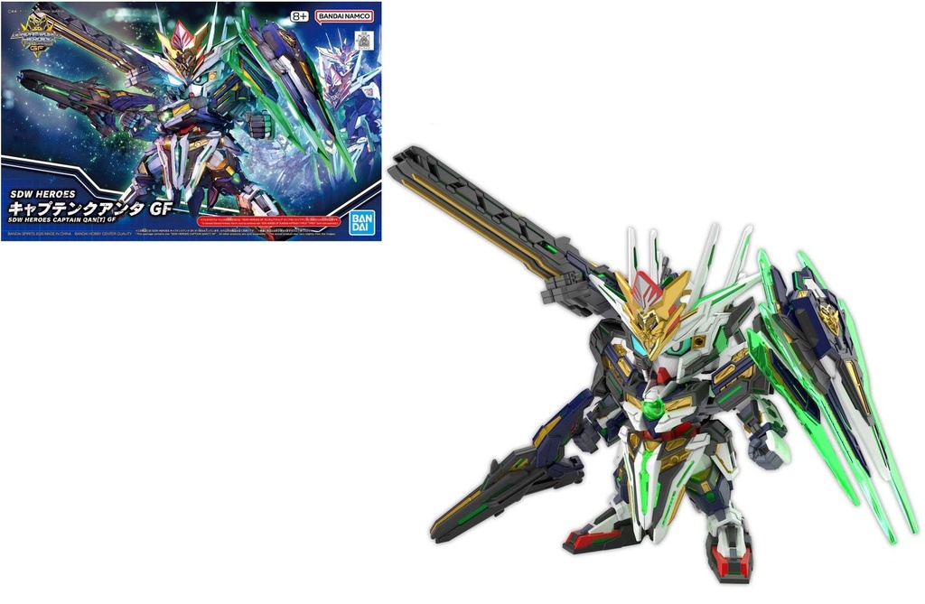 GUNDAM - SDW HEROES CAPTAIN QAN[T] GF - Model Kit 