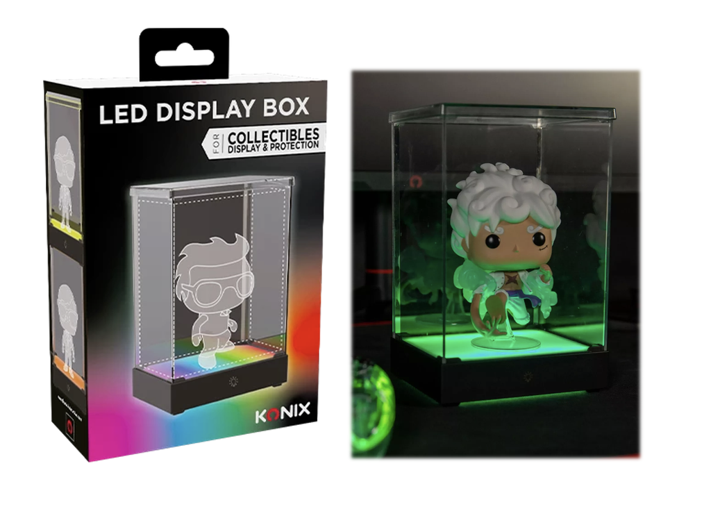 LED DISPLAY BOX - Vitrine en Acrilyc Lumineuse - 8 Modes d'éclairage 