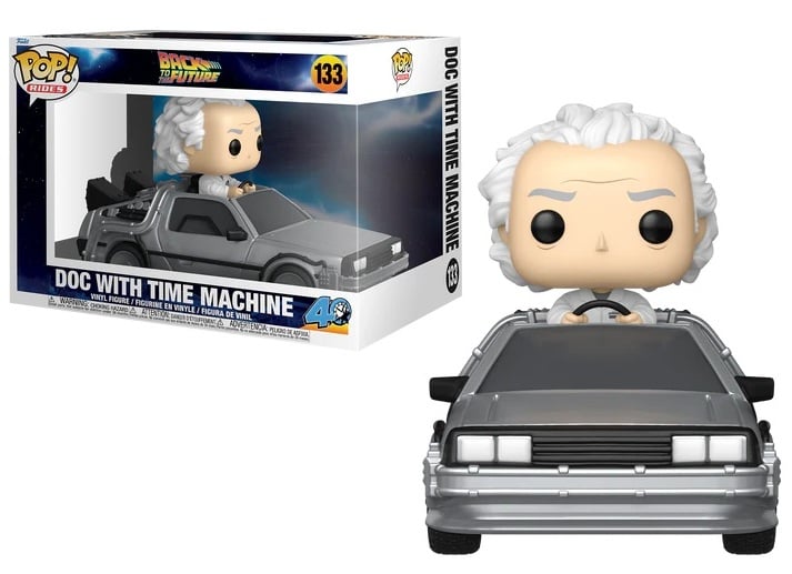Funko POP 133 Doc & Time Machine