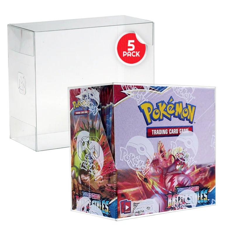 EVORETRO - PET Protector For Display 36 boosters Pokemon 5pc 