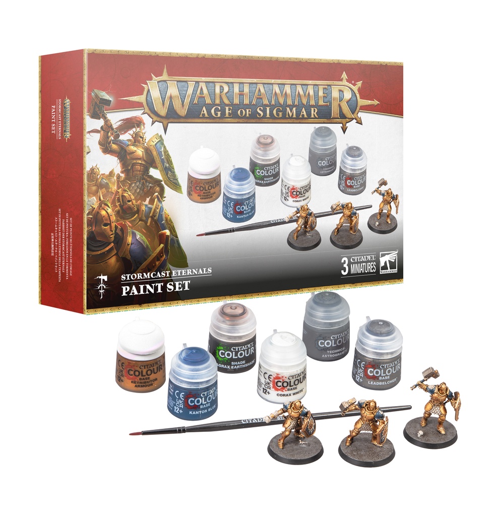 AOS - Stormcast Eternals + PAINT SET 