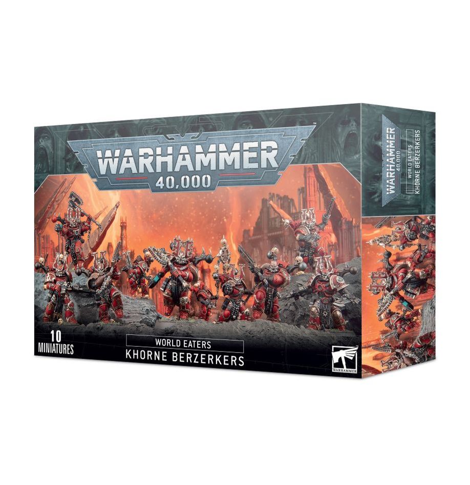 40K - Chaos - WORLD EATERS: BERSERKERS DE KHORNE