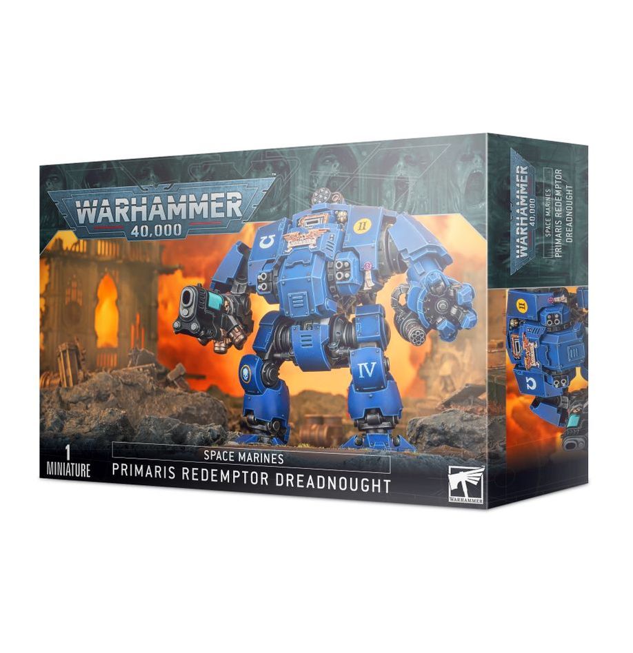 40K - Space Marines - DREADNOUGHT REDEMPTOR PRI