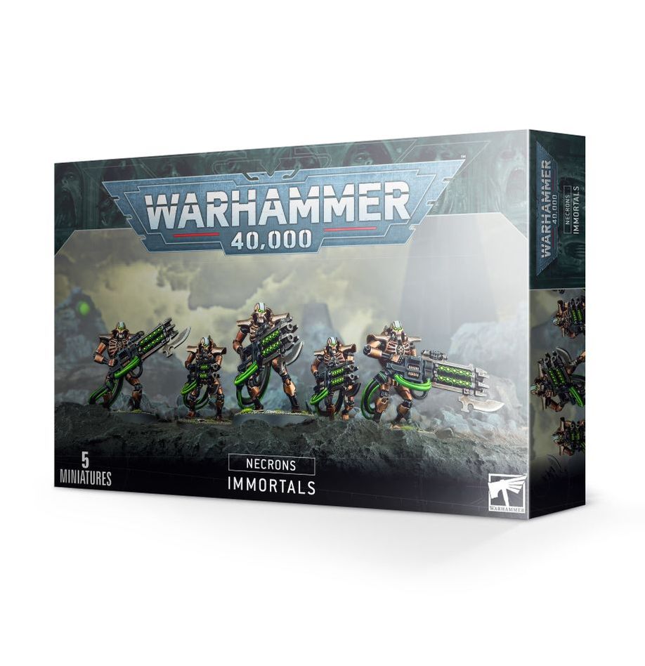 40K - Xenos - Necrons - IMMORTELS
