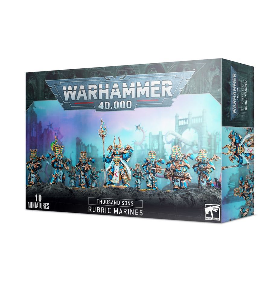 40K - Chaos - Thousand Sons - MARINES RUBRICAE