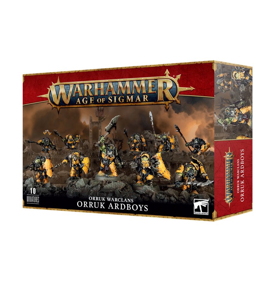 AOS - Destruction - Orruk Warclans - DURBOYS ORRUKS  
