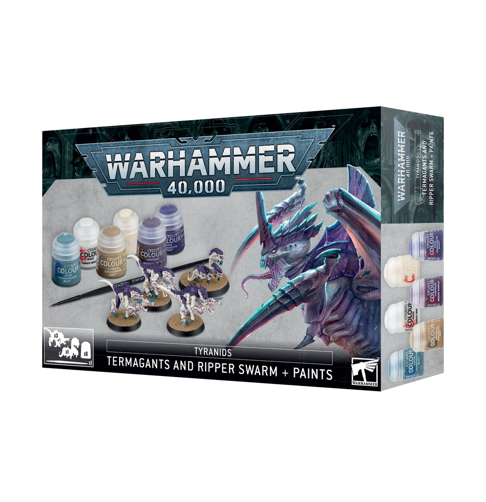 40K - Xenos - Tyranids - PAINT SET