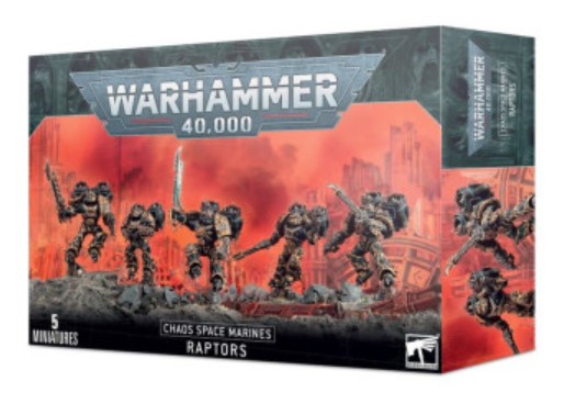40K - Chaos - Chaos Space Marines - RAPTORS