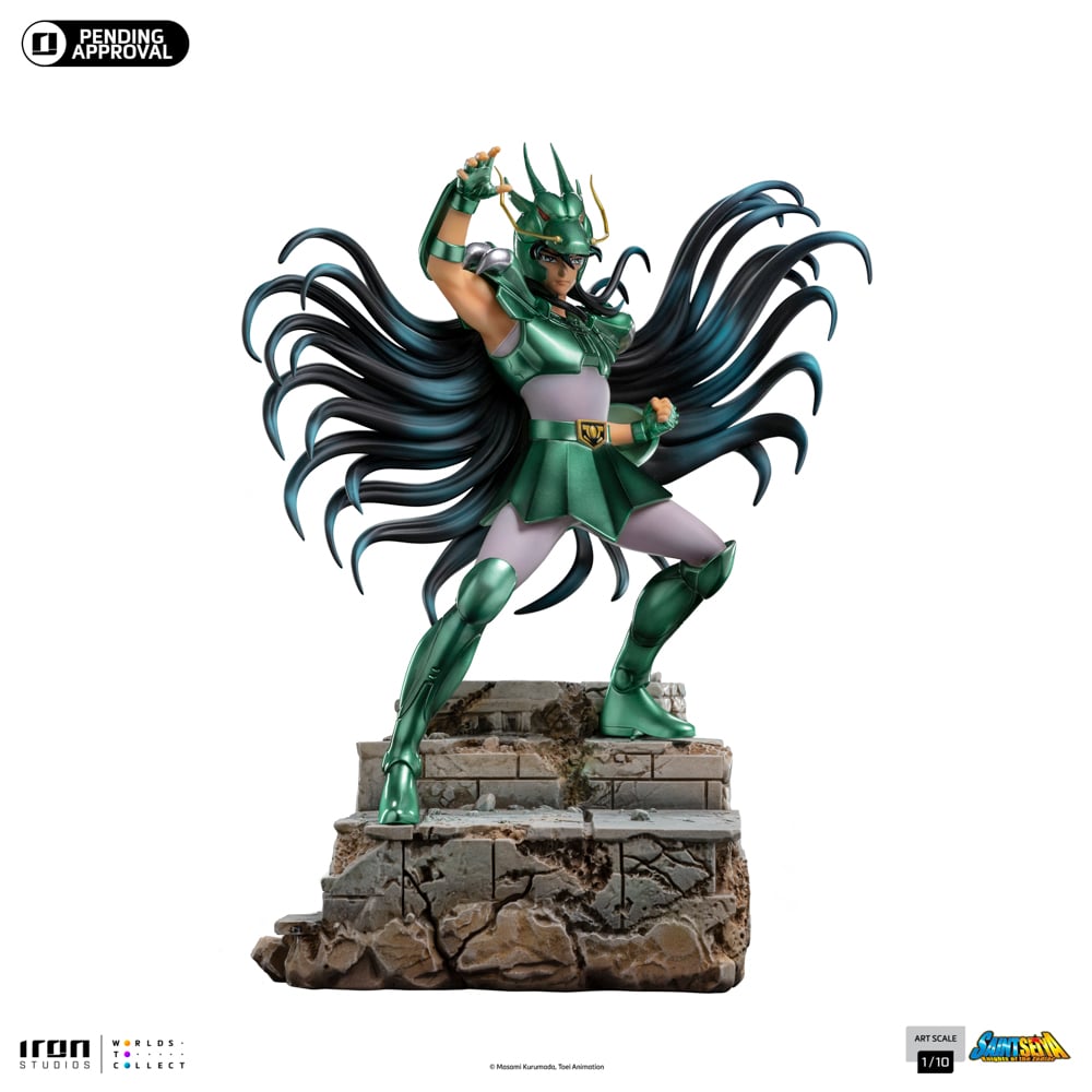 SAINT SEIYA - Dragon Shiryu -Statuette Art Scale 1/10 24.2cm 