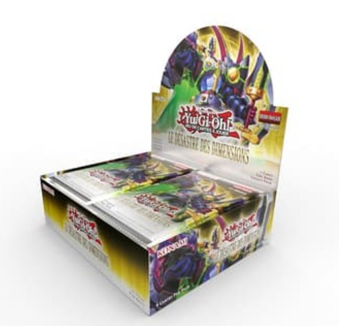 Yu-Gi-Oh! JCC - Display de Pack de Booster Le Désastre des Dimensions (24 Boosters) - FR 