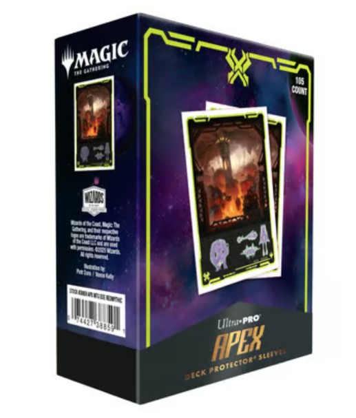 Ultra Pro - Magic: The Gathering - Aux Portes des Éternités - Sachet de 105 protèges cartes Apex Kavaron, Monde Mémorial