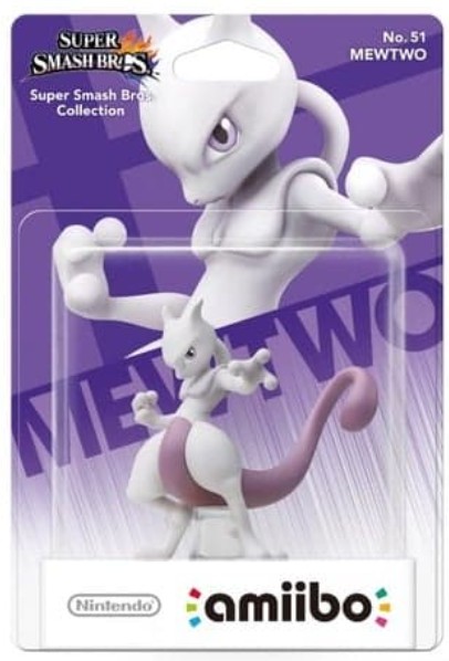 Amiibo n°51 Mewtwo - Super Smash Bros. Collection 