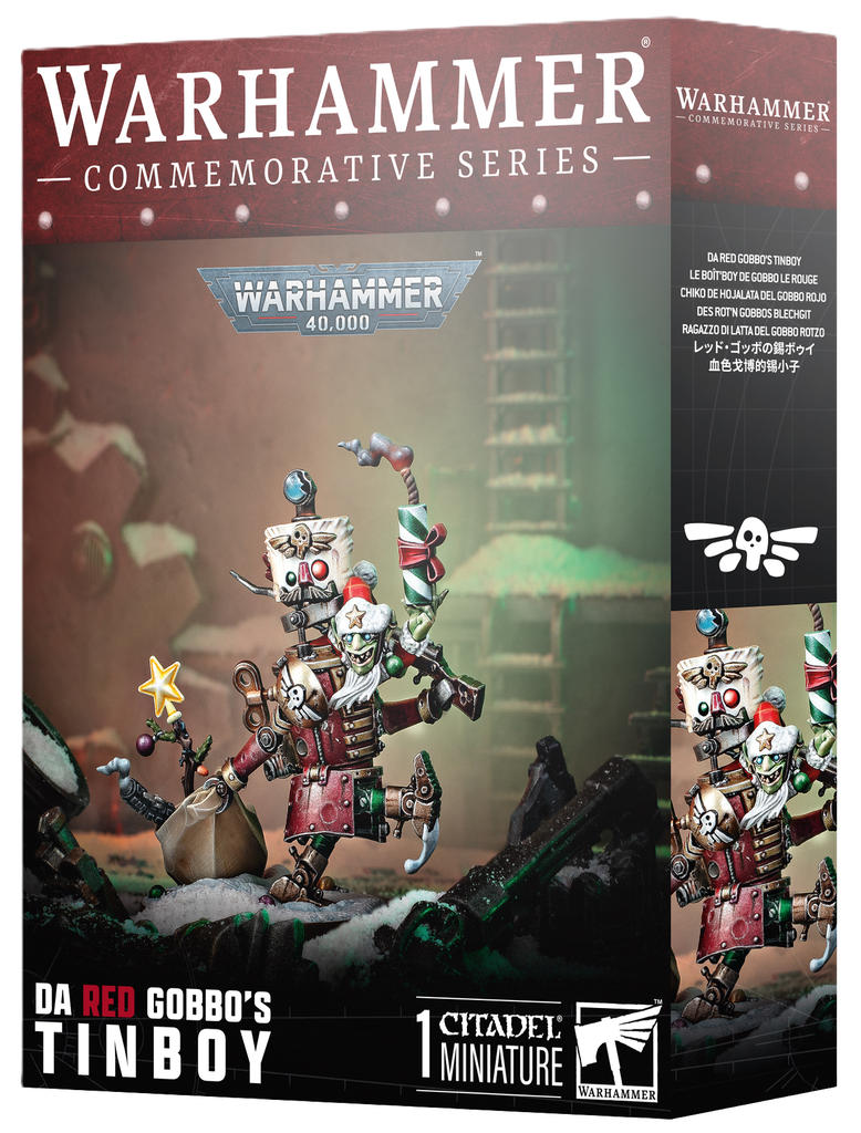 40K - Xenos - Orks - LE BOÎT'BOY DE GOBBO ROJO 
