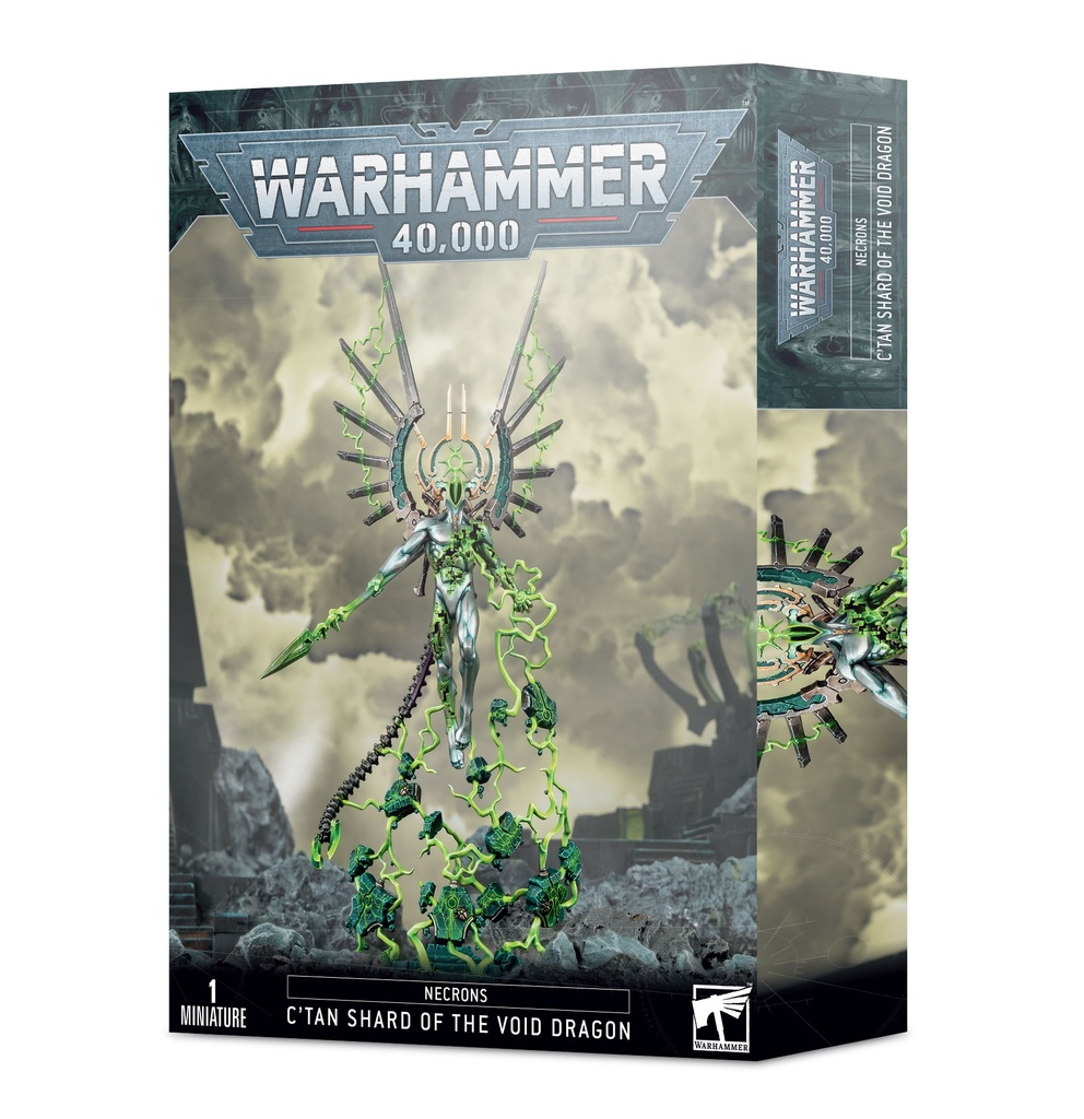 40K - Xenos - Necrons - NECRONS:ÉCHARDE C'TAN DU DRAGON DU NÉANT 