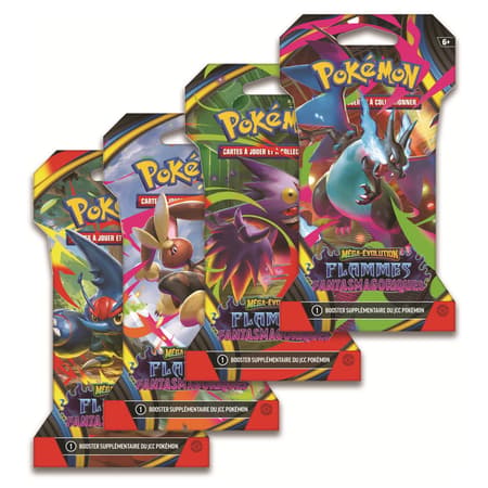 POKEMON - ME 2 Flammes Fantasmagoriques Boosters 1bs - FR 