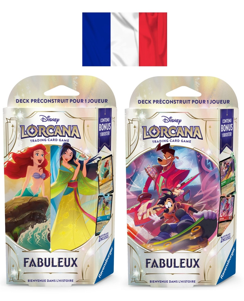 DISNEY - Lorcana - Trading Cards Starters Chapitre 9 - FR 