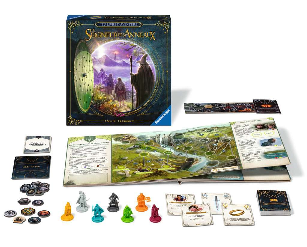 LE SEIGNEUR DES ANNEAUX - Jeu Livre d'aventure (Version FR) 
