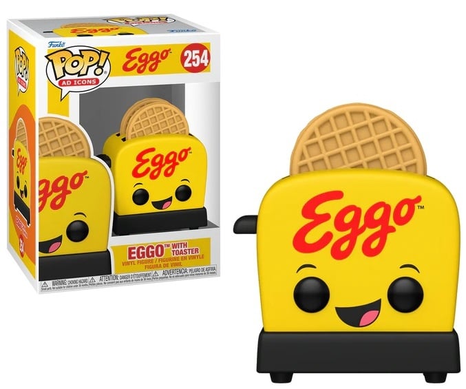 Funko POP 254 Eggo & Toaster