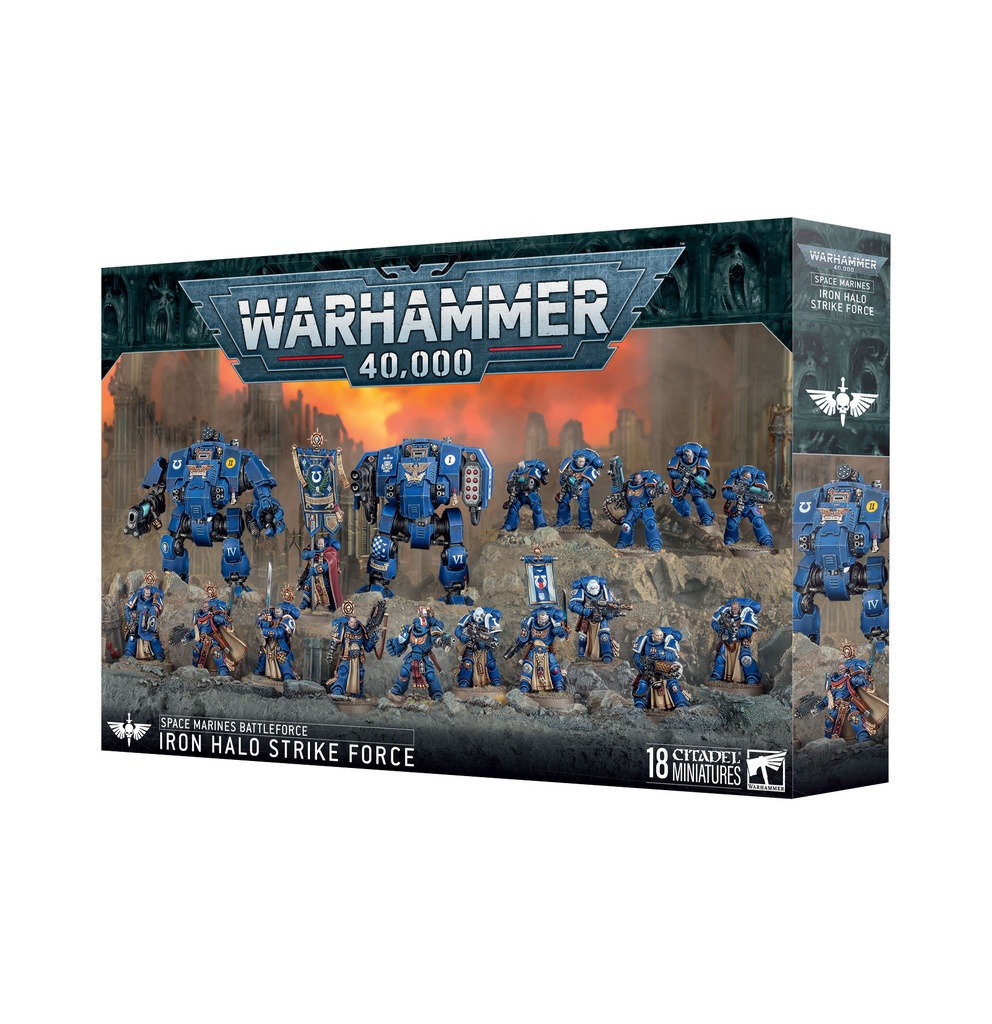 40K - S/MARINES: FORCE DE FRAPPE HALO DE FER 