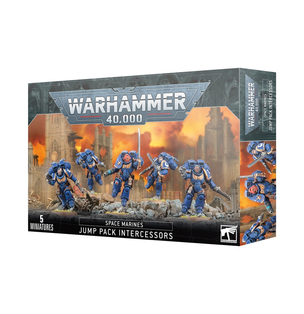 40K - Space Marines - INTERCESSRS D'ASSAUT À RÉACTEURS DORSAUX 