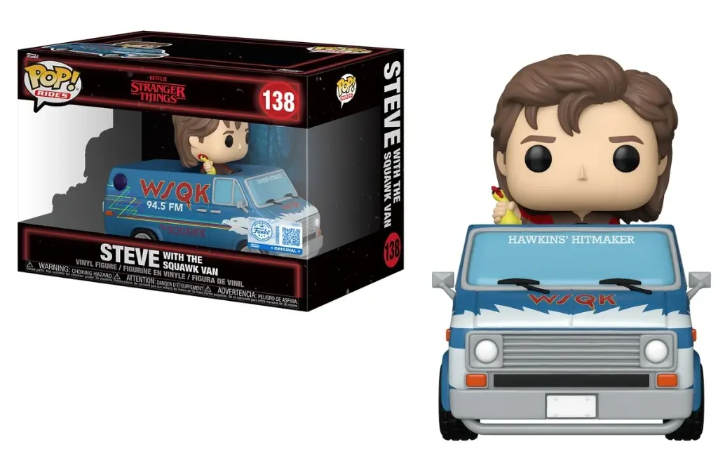 Funko POP 138 Steve & Squawk Van