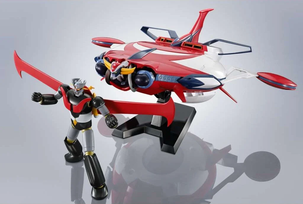 GOLDORAK U - Spazer & Goldorak - Figurine Robot Spirits 15 & 23cm 