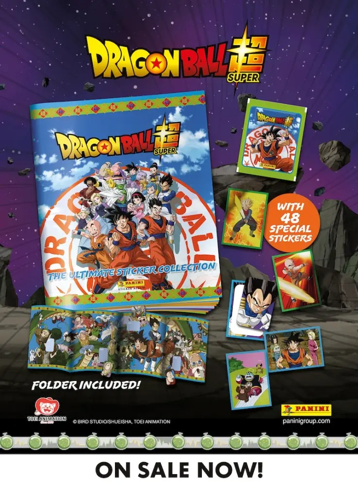 DRAGON BALL - Panini Starter Pack 1 Albun + 3 Packets Stickers - FR 