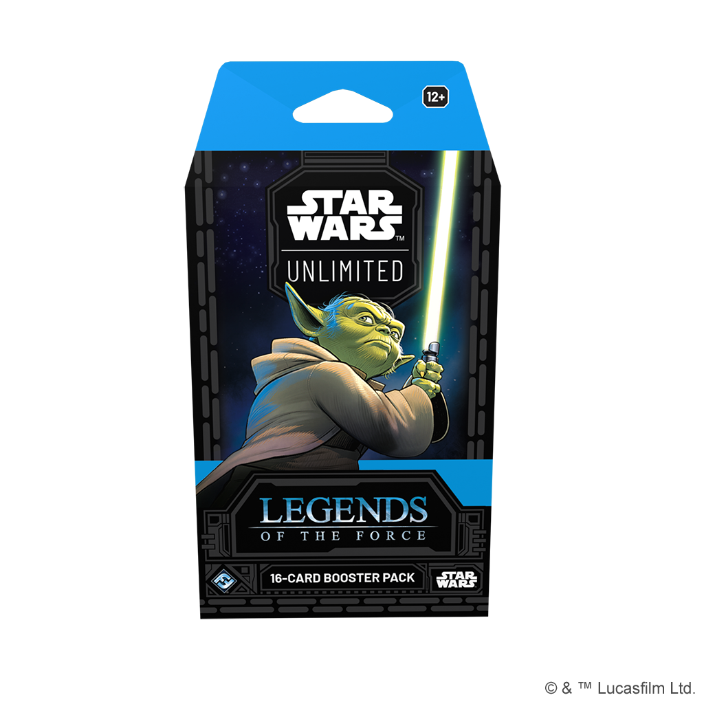 Star Wars Unlimited JCC - Pack de booster blister Légendes de la Force - UK