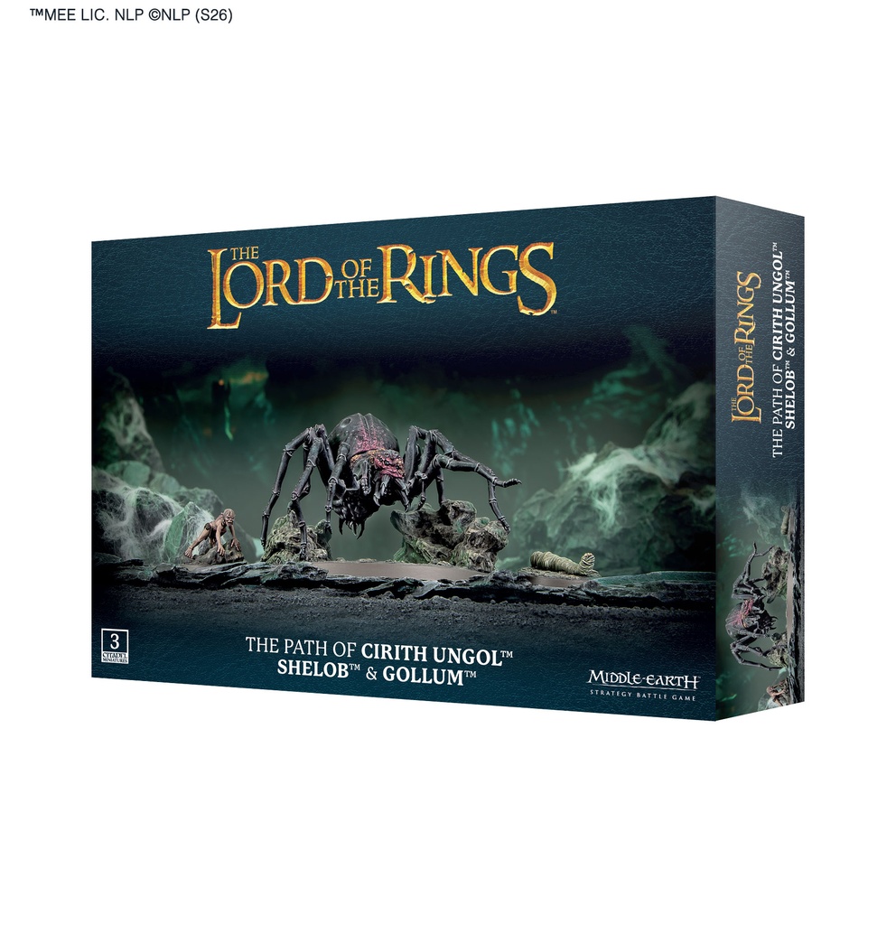 Middle-Earth - THE PATH OF CIRITH UNGOL SHELOB & GOLLUM 